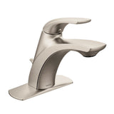 Moen Zarina Single Handle Bathroom Faucet, Spot Resist Brushed Nickel