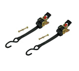 MotoMaster 1,500-lb Retractable Transom Tie Down Strap, 1-in x 6-ft (2.54 cm x 1.8 m), 2-pk