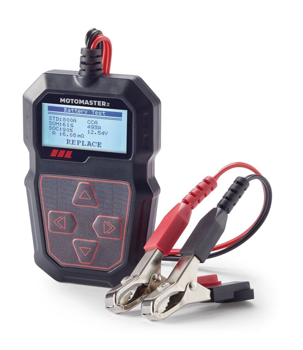 MotoMaster Digital Car Battery Tester/Analyzer, 12V S6