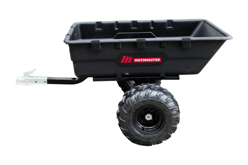MotoMaster Poly Bed Utility Trailer Cart with Steel Frame, Black, 1100-lb C5