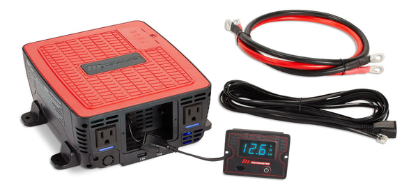 MotoMaster Power Inverter, 1500W, Includes Battery Cables Q4