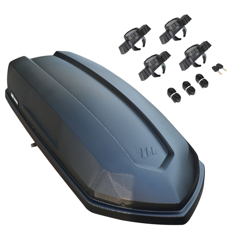MotoMaster Roof Cargo Box, Black, 500-L, 18-cu.ft X0