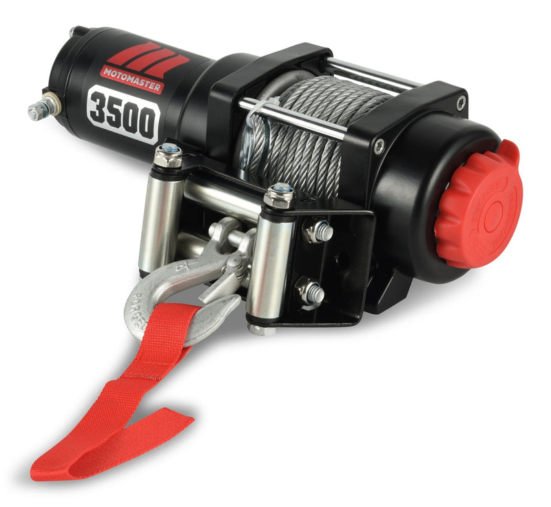 MotoMaster Steel ATV Winch, 3500-lb W2