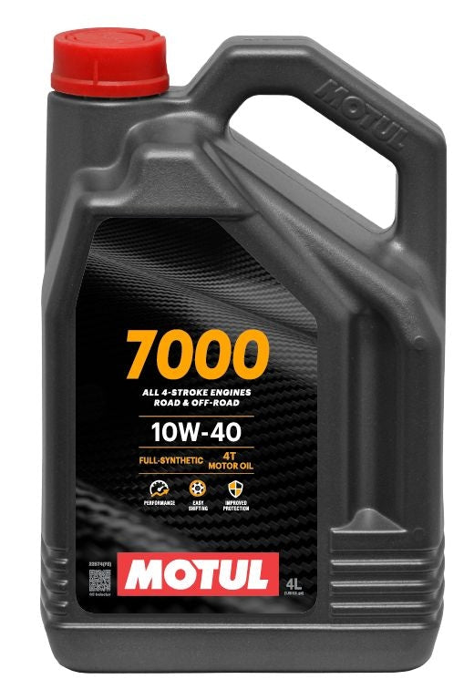 MOTUL 4L 7000 4-Cycle 10W40 Motorcycle Oil R8