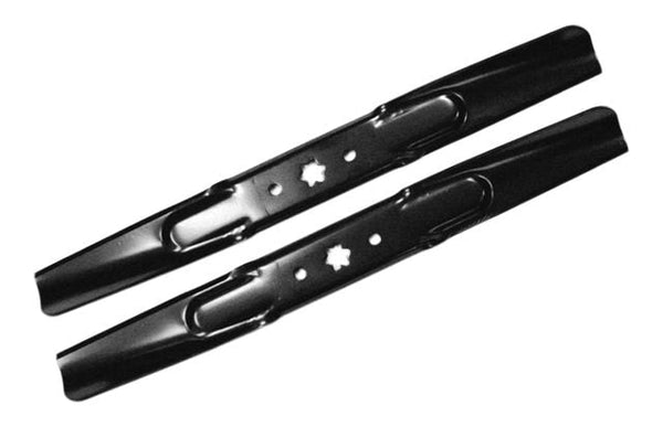 MTD Lawn Tractor Two Blade Replacement Set, 2-in-1, 00-in, 5 star mount M3