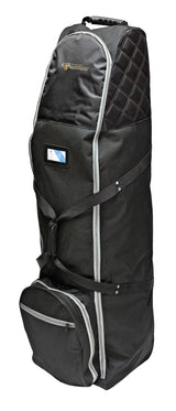 MTRX Premium Travel Golf Bag Cover with Quilted Protection & Extra Storage, Black