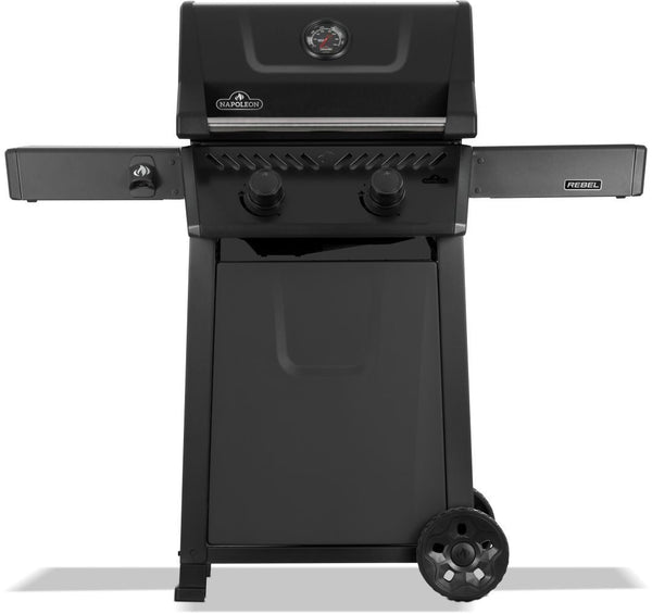 Napoleon Rebel 365 2-Burner LP Gas BBQ, Matte Black G0