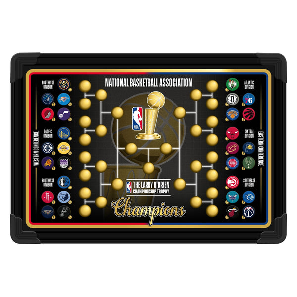 NBA Standing Magnetic Board for Fans, Includes 30 Team Magnets C9