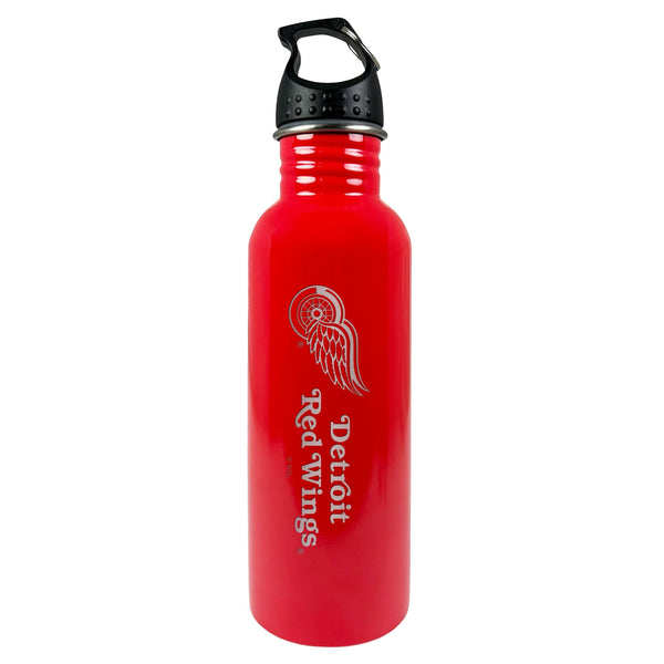 NHL Detroit Red Wings Stainless Steel Water Bottle, 25-oz Q0