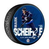 NHL Winnipeg Jets Mark Scheifele Hockey Puck, 6-oz