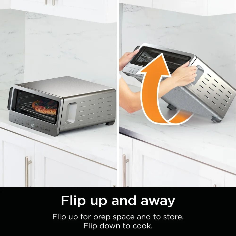 Ninja Flip Space-Saving 8-in-1 Toaster Oven & Air Fryer