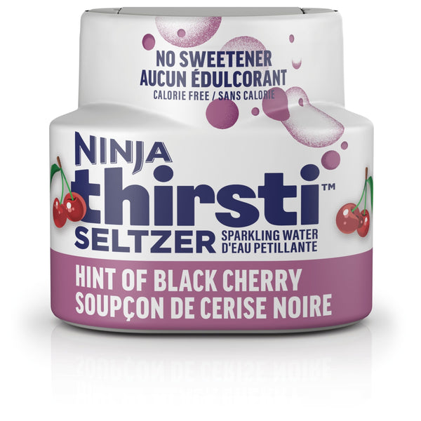 Ninja Thirsti SELTZER Black Cherry Flavoured Water Drops S7