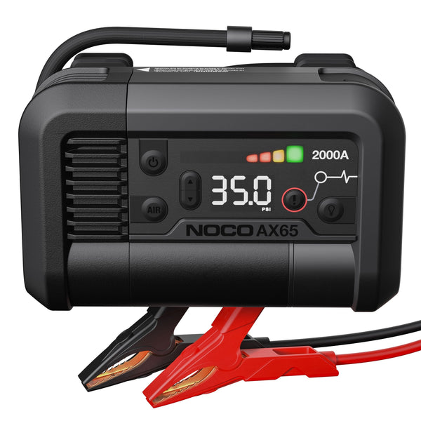 NOCO AX65 Boost Air Booster Pack/Jump Starter with Air Compressor, 2000-Amp, 12V N9