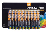 NOMA 40-pk AA Alkaline Batteries, Long Lasting, All Purpose