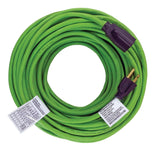 NOMA 82-ft 16/3 Outdoor Extension Cord with Grounded Outlet, Lime Green