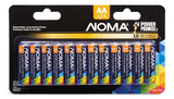 NOMA AA Alkaline Batteries, Long Lasting, All Purpose, 24-pk