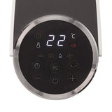 NOMA Digital Tower Ceramic Heater withRemote Control & Thermostat, 1500W, White, 24-in