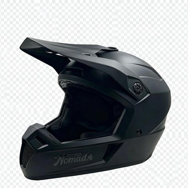 Northern Nomad Trail Blazer Dirt Bike Helmet, Matte Black, Various Sizes M0