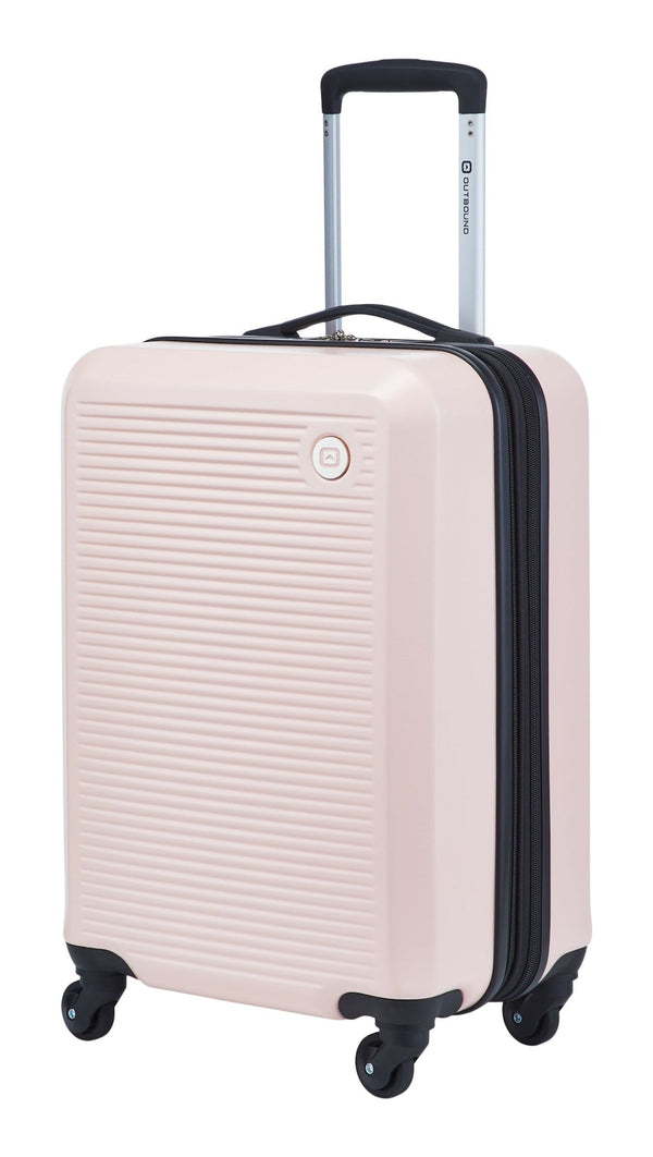 Outbound Hardside Carry-On Spinner Flex Travel Suitcase, Pink, 21-5/8-in W2
