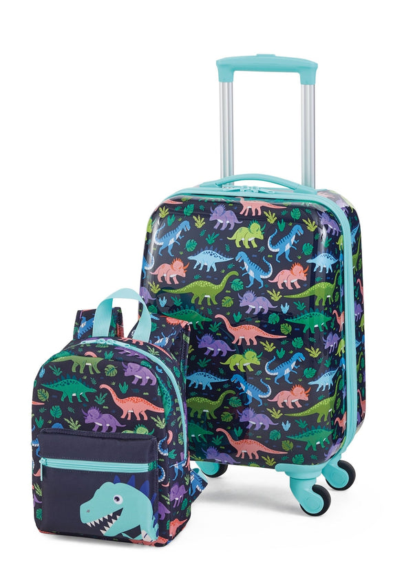 Outbound Kids Dino Hardside Luggage, 2-pc N1