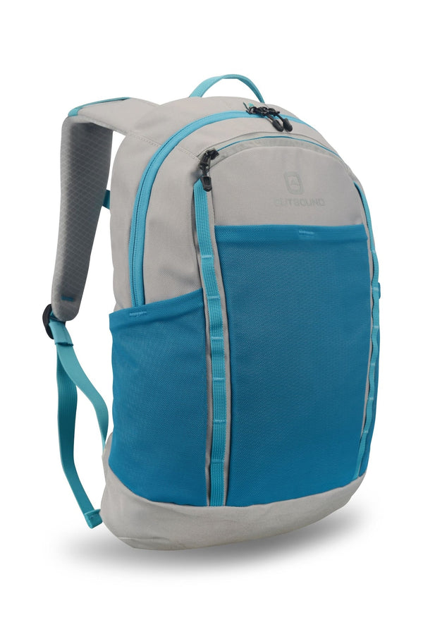Outbound Water-Repellent Kids Hiking Backpack, Blue E7