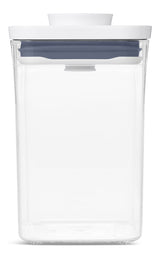 OXO POP Square Plastic Food Storage Container, 1-L, Small, with Airtight Seal