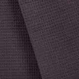 PADERNO Waffle Cotton Terry All-Purpose Kitchen Towels, Black, 2-pk