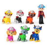 PAW Patrol Fire Rescue Team Pack Playset with 7 Collectible Figures, Ages 3+