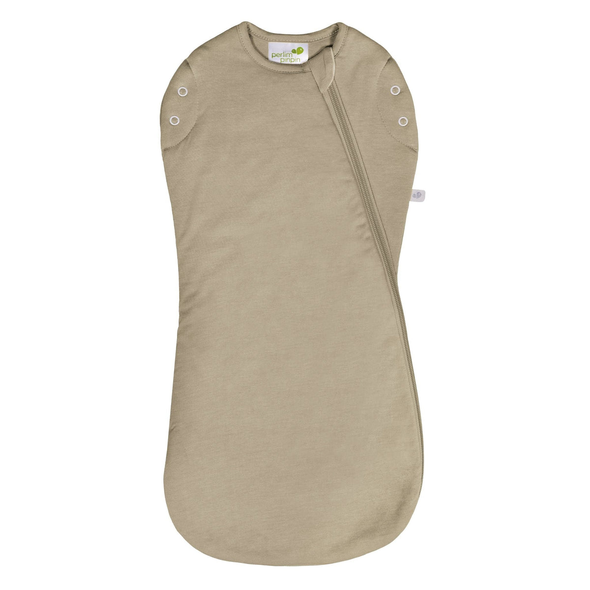 Perlimpinpin Bamboo Newborn Sleep Bag, Taupe