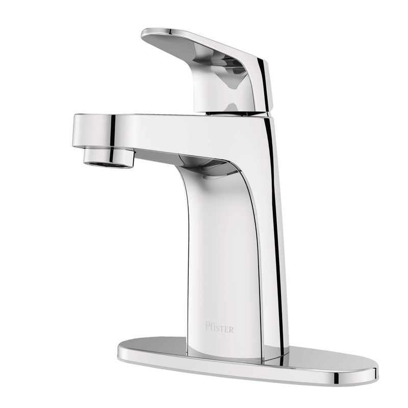 Pfister Matlock Single Control Bathroom Sink Faucet, Chrome O2