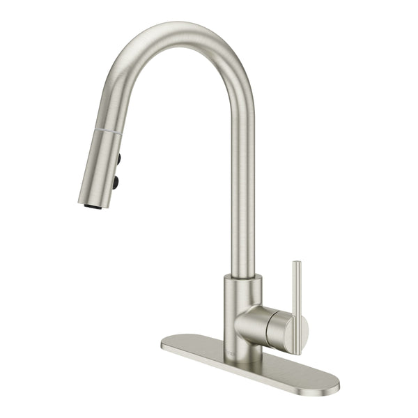 Pfister Modern Pull-Down Kitchen Faucet, Stainless Steel N8