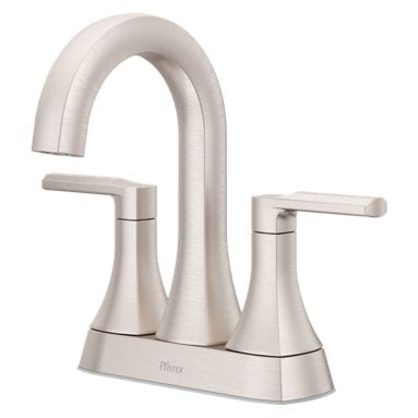 Pfister Vaneri 4-in Centreset Bath Faucet, Stainless Steel Y4