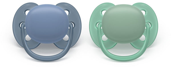Philips Avent Ultra Soft Blue Pacifier for 6-18M, 2-pk G5