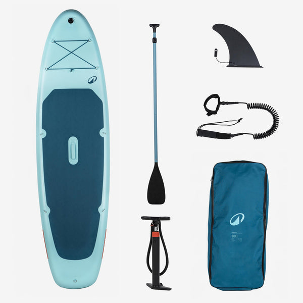 10 ft 6 in Inflatable Stand Up Paddle Set for 1–2 People, 100 V4
