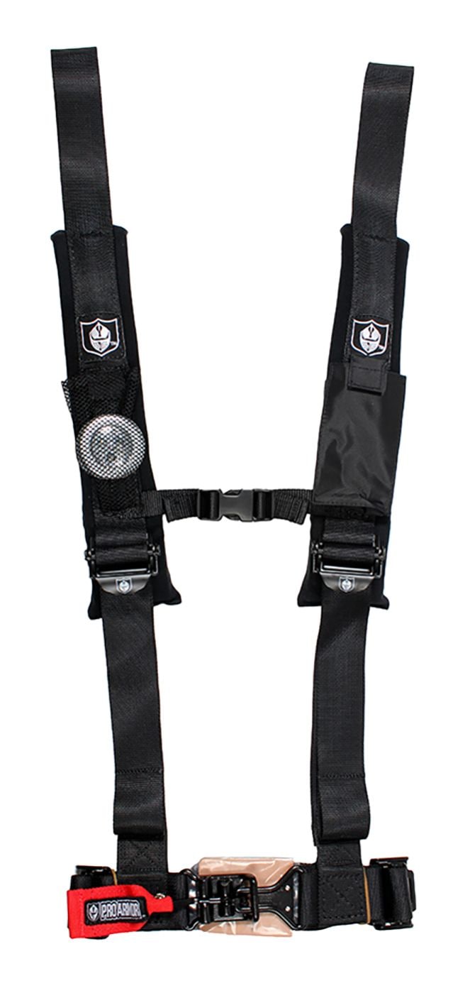 Pro Armor UTV 4-Point Harness Strap with Sewn in Pads, 2-in E6