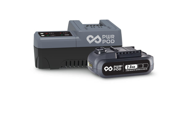 PWR POD 20V MAX 2.0 Ah Battery & Charger Starter Kit P7