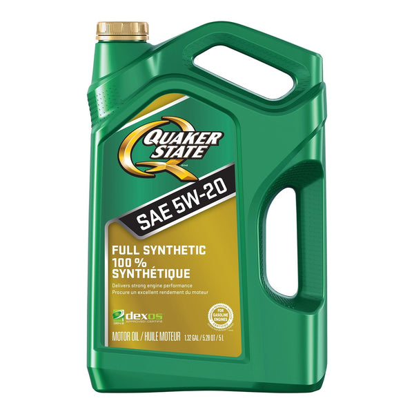 Quaker State Full Synthetic 5W20 Engine/Motor Oil, 5-L T5
