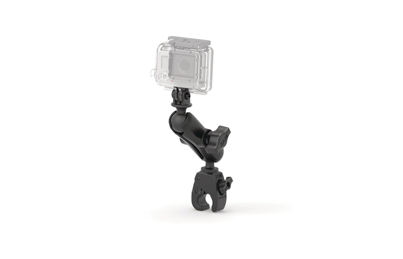 RAM Tough-Claw Double Ball Mount with Universal Action Camera Adapter L6