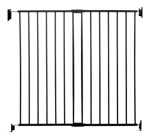 Regalo Top-of-Stairs Baby Gate, Black S7