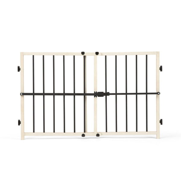 Regalo Wooden Expandable Baby Gate, 24-in K0