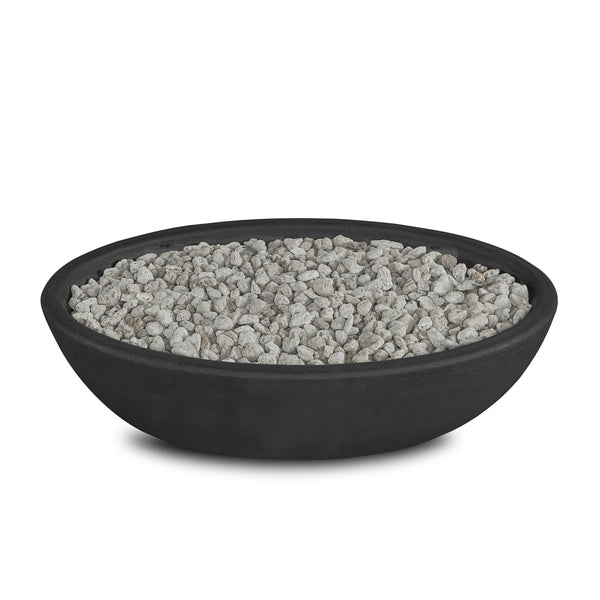 Riverside Oval Concrete Propane Fire Pit in Shale, 48-in T5