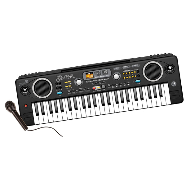 Santana 49-Key Electronic Keyboard with Microphone I5