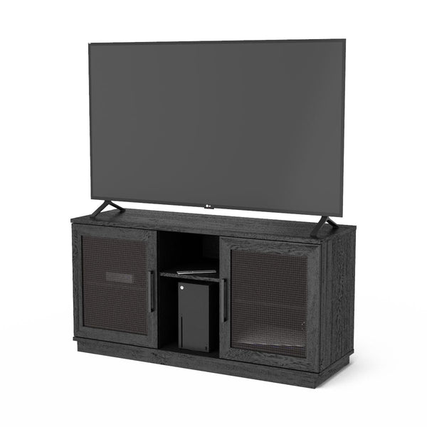 Sauder Tiffin TV Stand, Black Z8