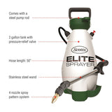Scotts Elite Garden Pump Sprayer, 9.09-L