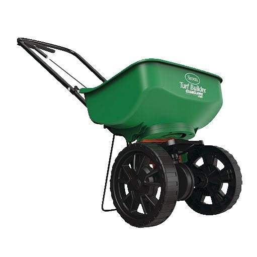 Scotts Turf Builder Mini Edgeguard Broadcast Spreader, 5,000 sq. ft. H1