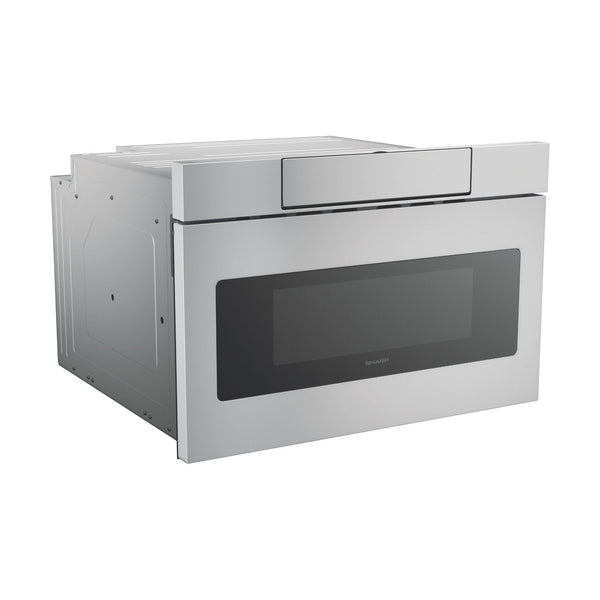 Sharp Built-In Microwave Drawer Oven with Hidden Controls, 24-in J8