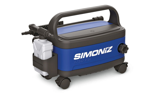 SIMONIZ 1750 PSI 1.8 GPM Wheeled Electric Pressure Washer with Foam Blaster Y2