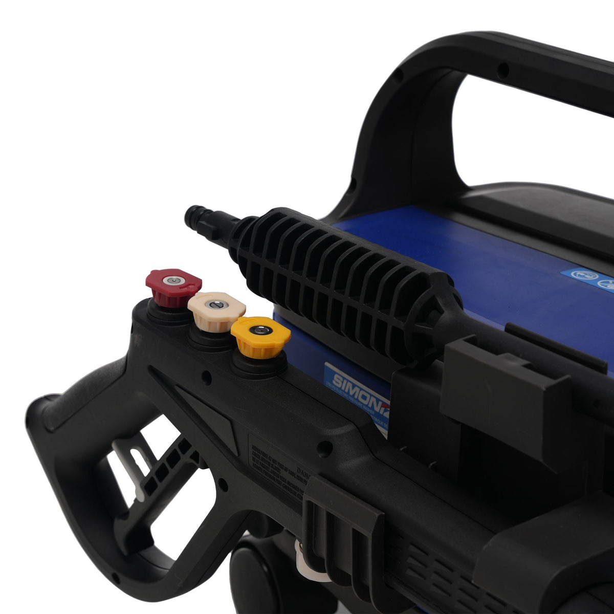 SIMONIZ 1750 PSI 1.8 GPM Wheeled Electric Pressure Washer with Foam Blaster