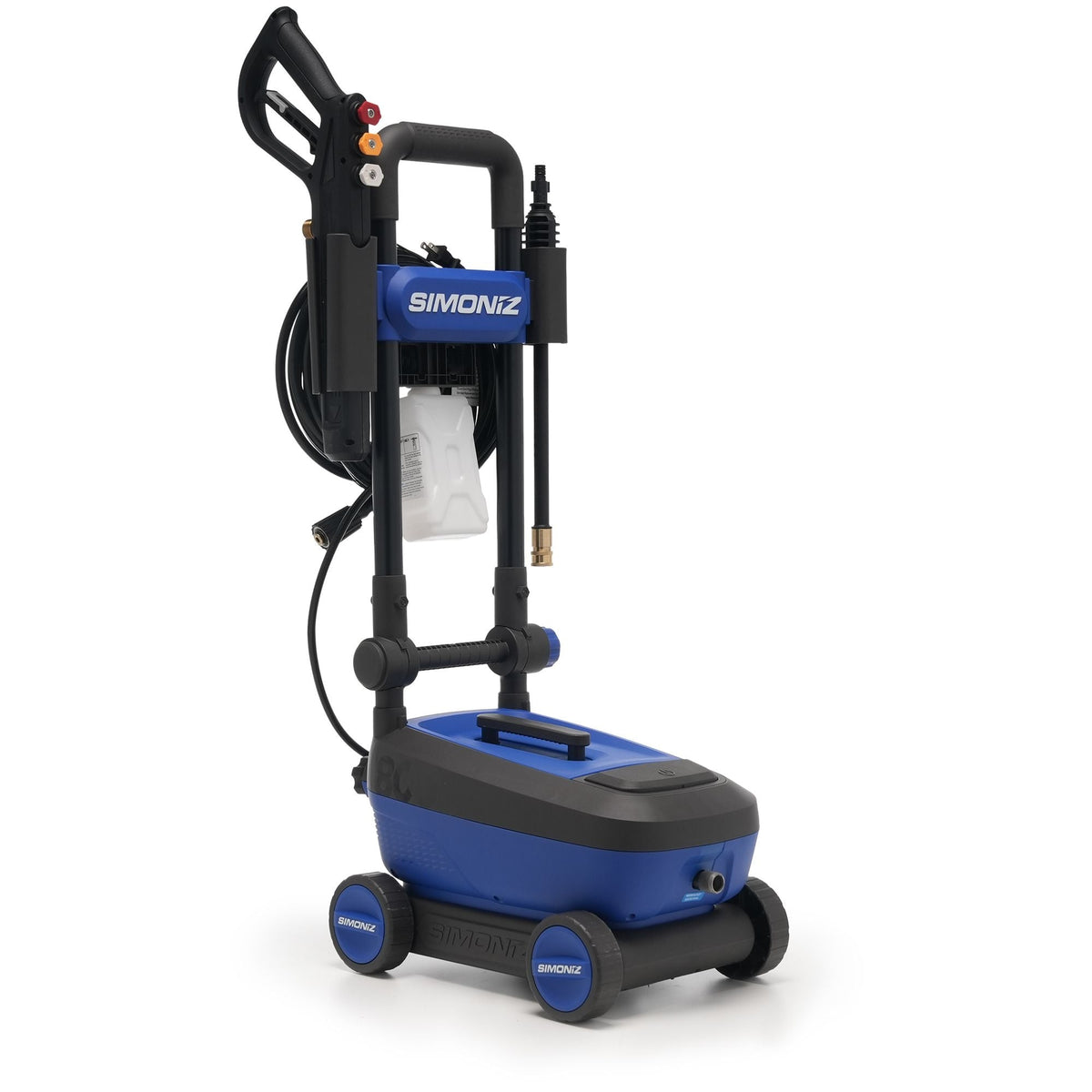 SIMONIZ 1800 PSI 1.75 GPM Electric Power Pressure Washer with Foldable Handle