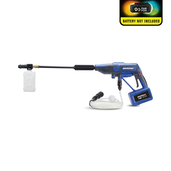 Simoniz Handheld Cordless Power Washer, Bare Tool W1